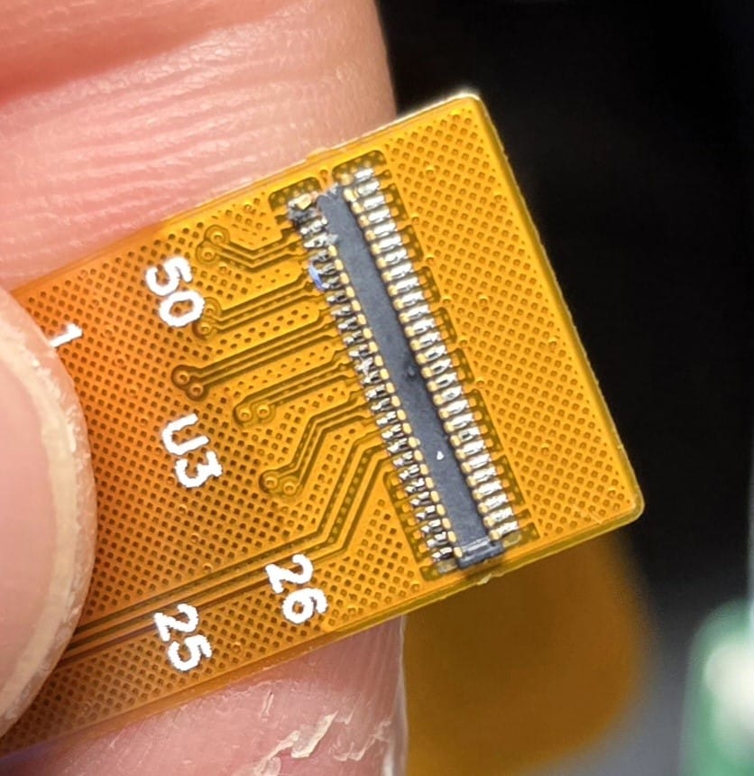 Electronics component detail