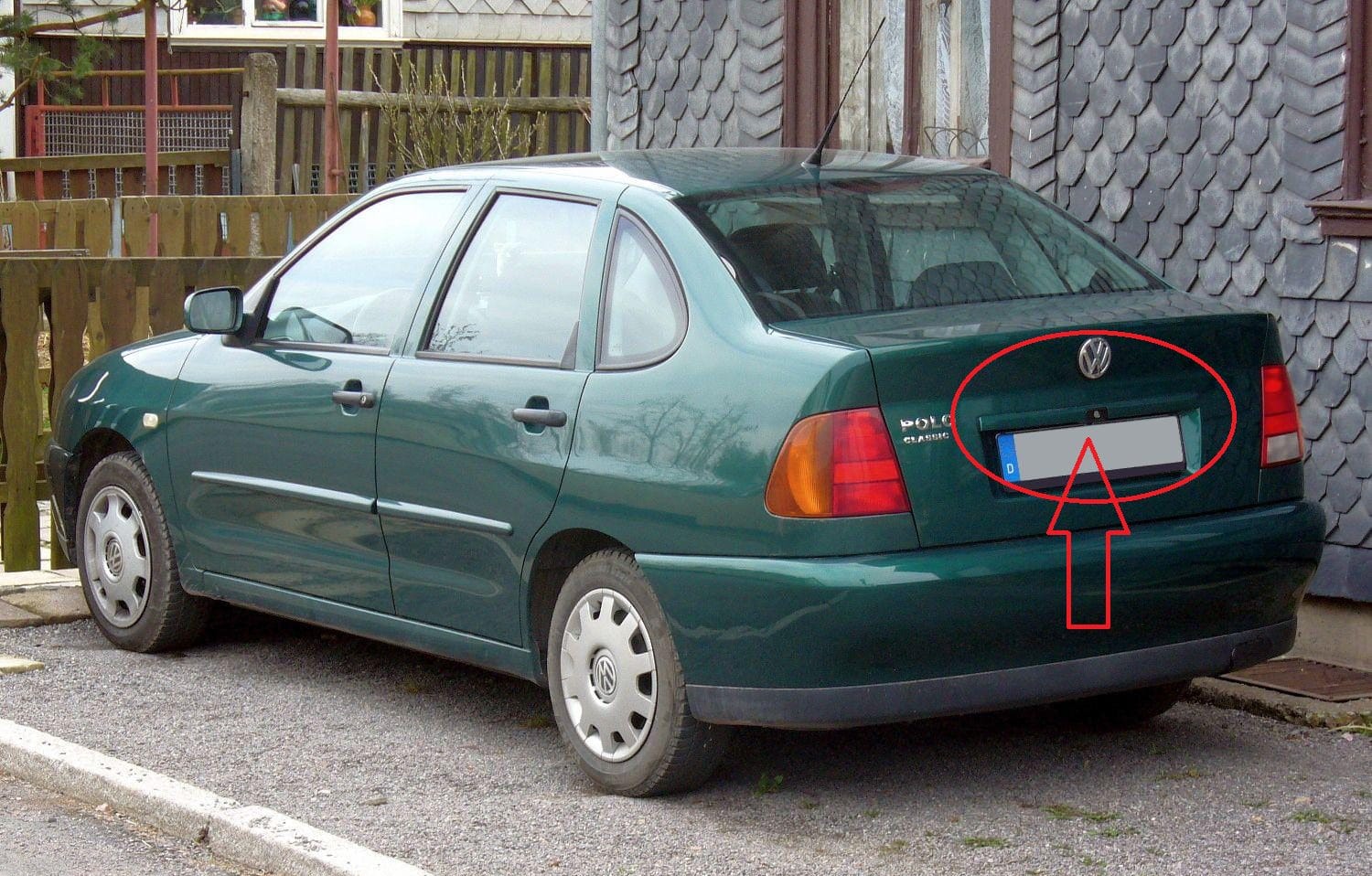 Reference location for the replacement trim